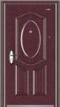 Metāla siltinātas durvis AQ01(70), 860-960x2050x70mm