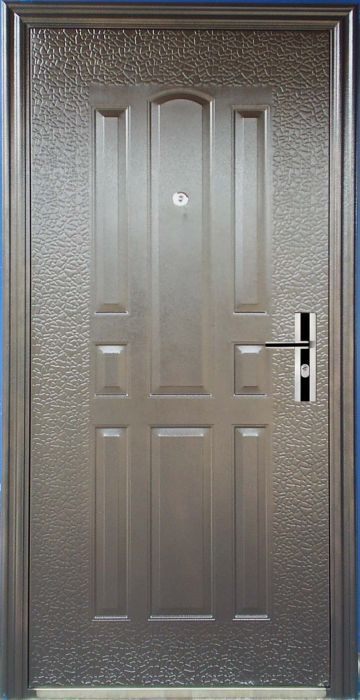 Metāla siltinātas durvis AQ-80EC (50), 860;960x2050x50mm