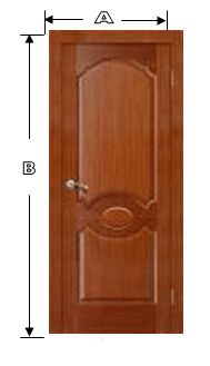 MILAN ciedra finierējums pildītās, 80cm