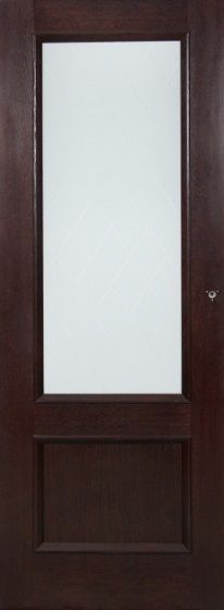 GLORIJA O , 80x2000 stiklotas finierētas durvis