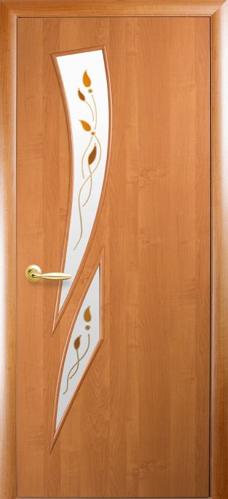 KAMEJA ar dekoratīvo stiklu P1, 80cm