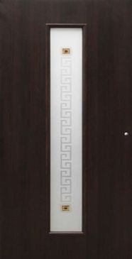 Iekšdurvis TIFFANI 7 ar stiklu 80cm