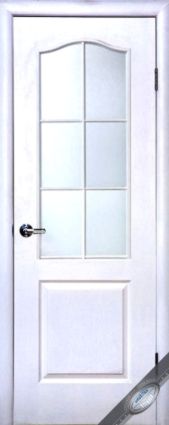 SIMPLI B, Gruntētas durvis ar kārbu 80cm